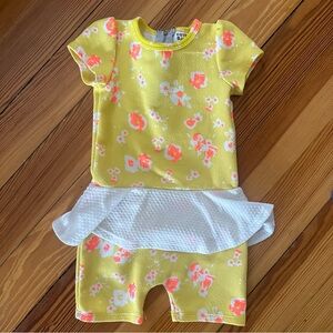 Dot dot smile vintage romper